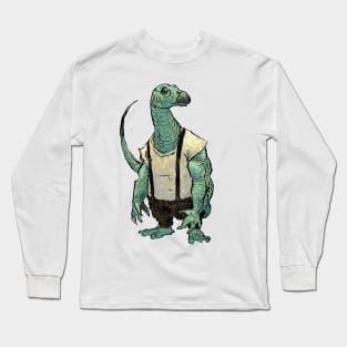 Iguanadon and on and on Long Sleeve T-Shirt